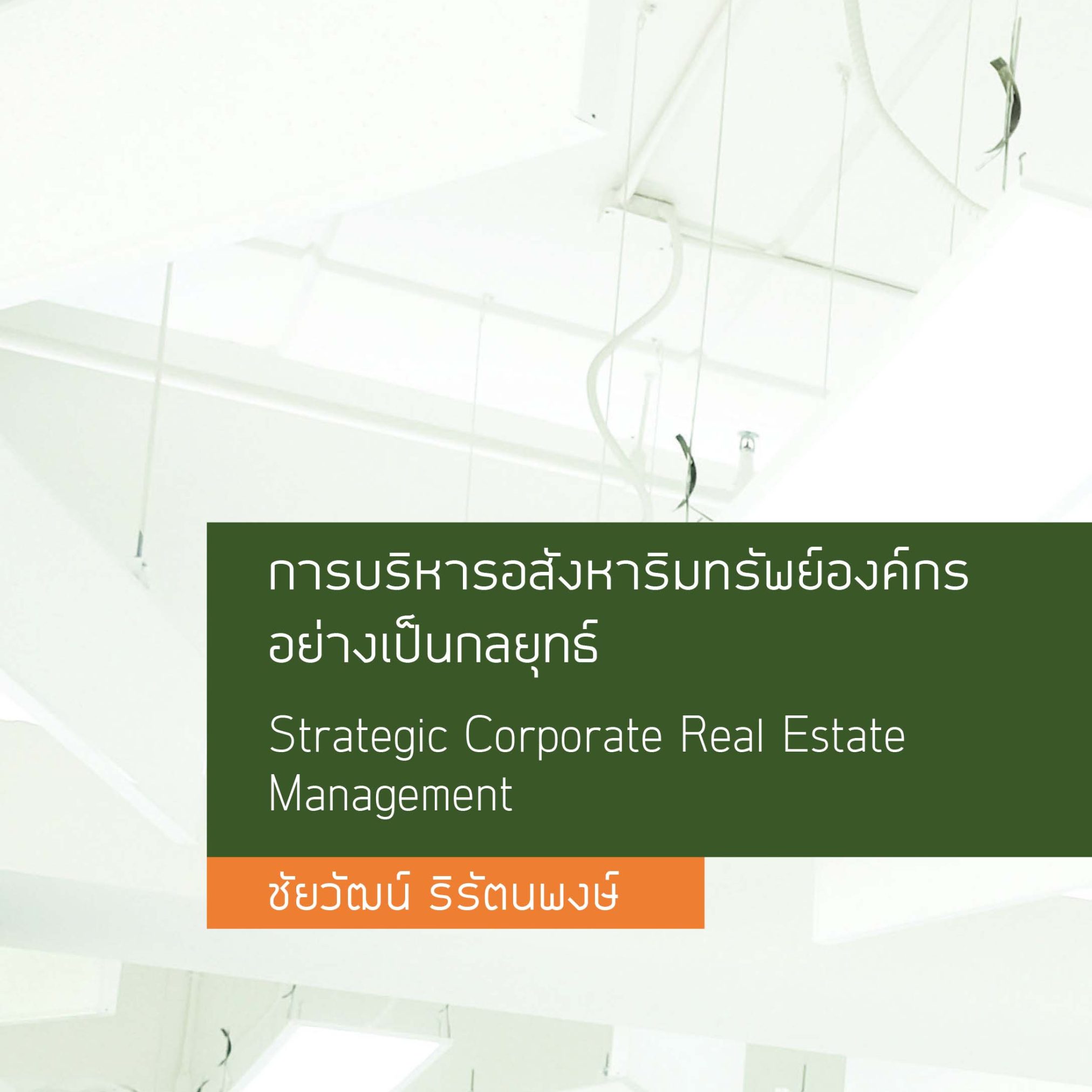Alternative view of การบริหารอสังหาริมทรัพย์องค์กรอย่างเป็นกลยุทธ์